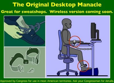 desktop manacle