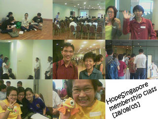HopeSingapore Membership Class