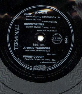 Terminal Magazine soundsheet 1982 / Ruin