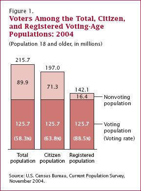 U.S. Voting Voters in 2004