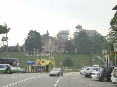 Tanah Rata main road