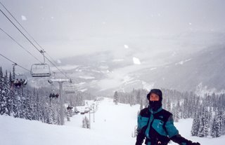 Mary Ann on Blackcomb Mountain