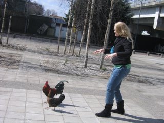 Emily chases cock in Amsterdam.
