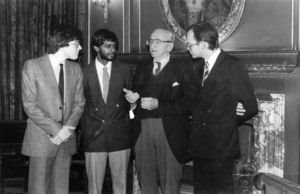 Friedrich Hayek och Oxfordstudenter