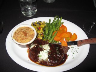 Flat Iron Steak at Moonshine Grill in Austin