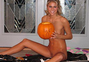 Melissa Midwest Carving A Pumpkin