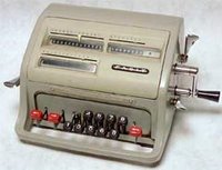 Vintage calculator called Facit C1-13.