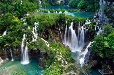 Plitvicka Waterfalls.