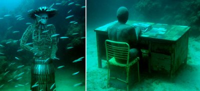 Underwater Sculpture.