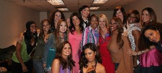 hoopz and the flavor of love girls at the reunion show
