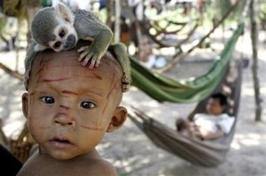 Nukak-Maku monkey