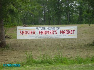 Future Home of Saucier Farmer's Market