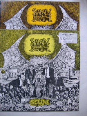 ASK EARACHE: Napalm Death 'scum" vinyl editions- full story.