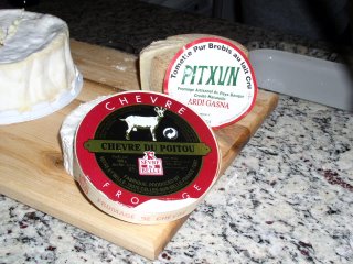 the french cheese trio
