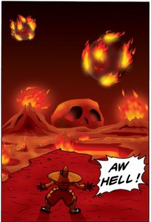 (Click here for full-sized flaming hell planet!)