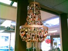 Button Chandelier