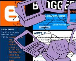 imagen abstracta de la blogosfera