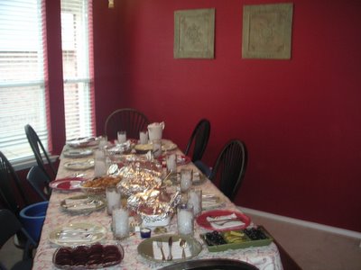 The Thanksgiving Dining Room
