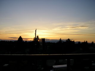 Sunset from my balcony