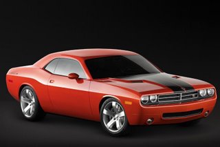 dodge challenger muscle car