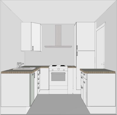 Tim`s appartement: juni 2006