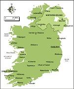 Cartina Irlanda