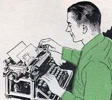 typewriter art