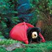 Bear in a tent