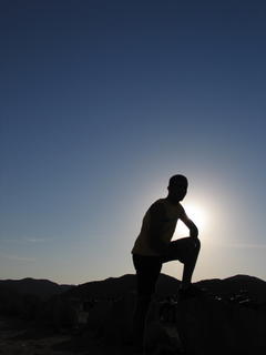 Silhouette of me