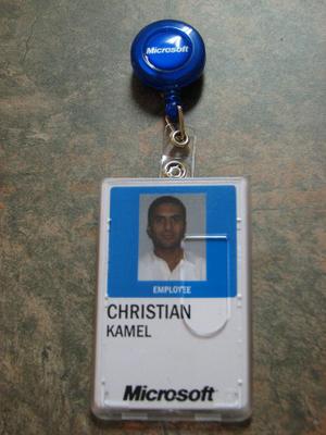 Microsoft Blue Badge