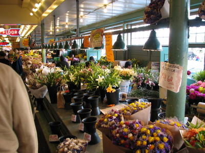 Florist In Public Market