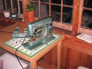 funky Swedish sewing machine