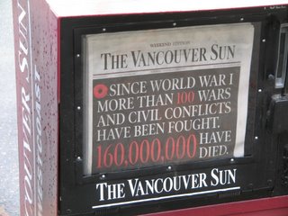 vancouver sun remembrance day issue
