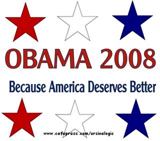 t-shirt design for Barack Obama in 2008