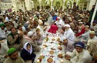 Feast at the end of Ramadan
