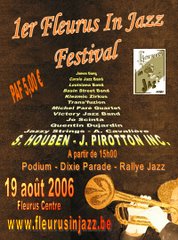 Affiche du Fleurus In Jazz Festival