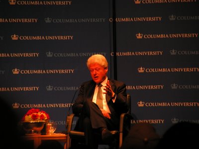 Bill Clinton at Columbia 11/15/2006