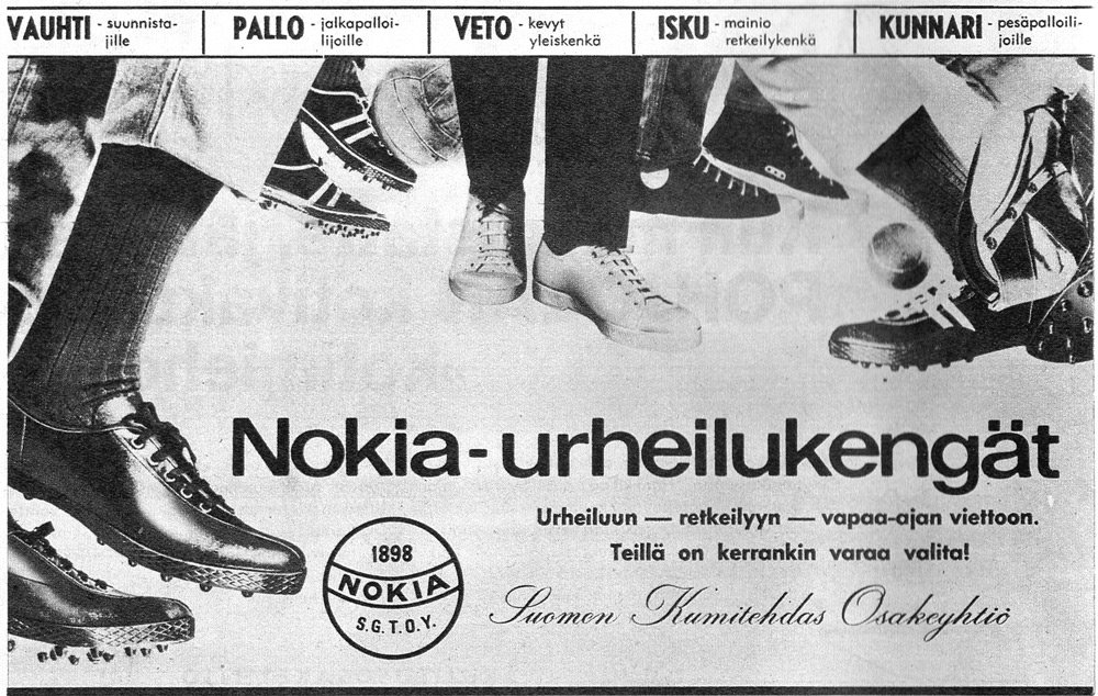 PopuLAARI: S.G.T.O.Y - Nokia-urheilukengät (1964)