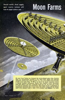 Mechanix Illustrated: Moon Farms to Banish Starvation Mechanix Illustrated: Moon Farms to Banish Starvation