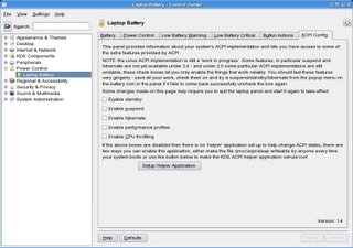 New ACPI Tab