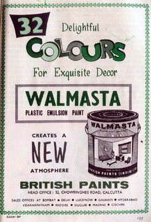 Walmasta Plastic Emulsion Paint - British Paints, Calcutta