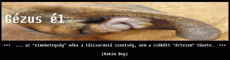 +++ Gézus él +++