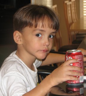 D. and his Coke.