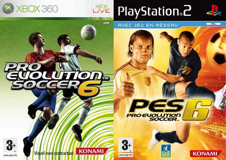 The Elderly Gamer: Pro Evolution Soccer 6 Review (Ps2 vs. Xbox360)