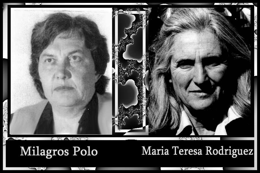 Milagros Polo y Maria Teresa Rodriguez
