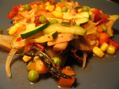 Chicken Burcu-Casserole (Fırında Sebzeli Tavuk)