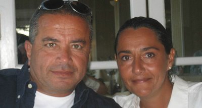 Jalal Bounhouar et sa femme Isabelle