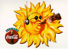 Coca-Cola sun
