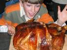 Vegans beware! Behold the turducken!