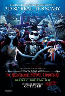 Nightmare before Christmas poster
